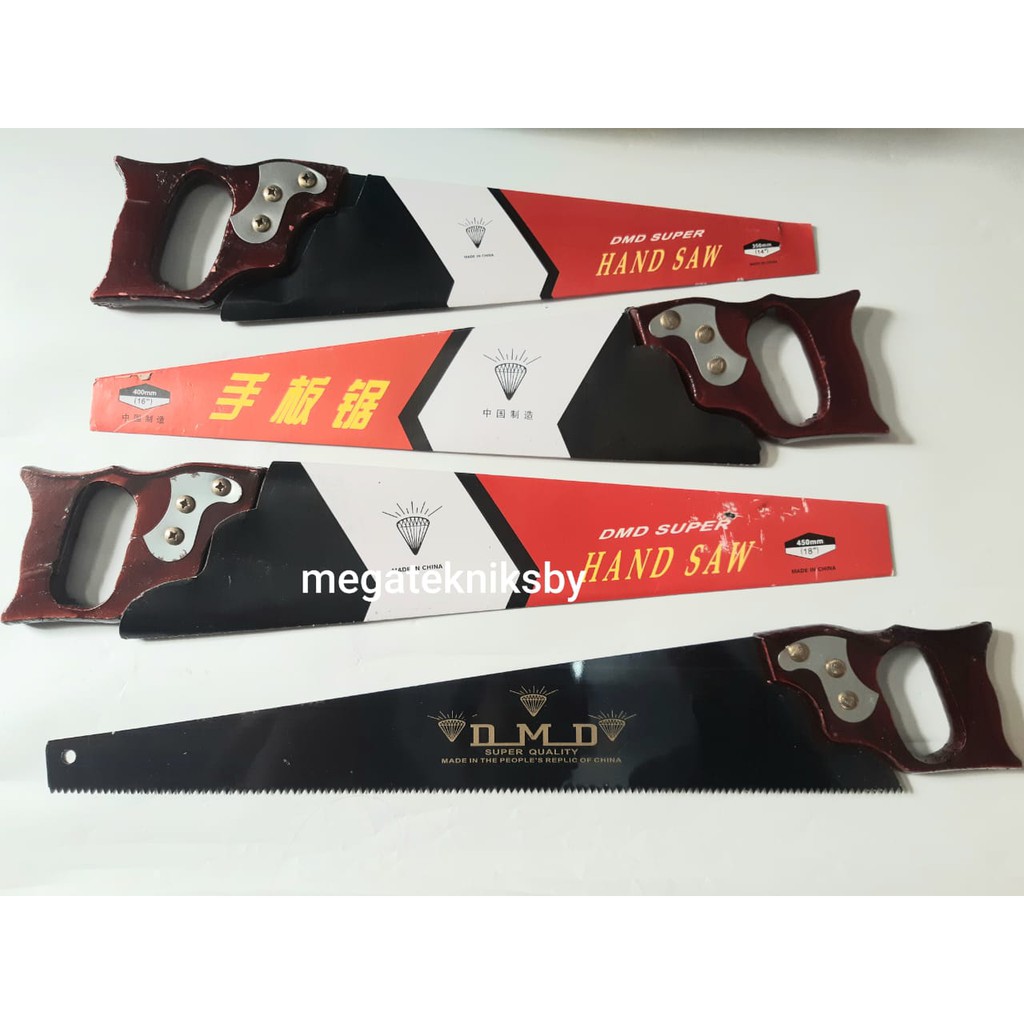 Gergaji Gorok Diamond Hitam 14-20 Inch - Graji Tangan & Kayu