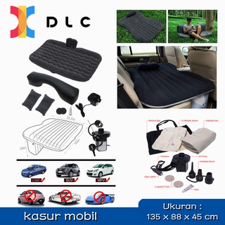 DLC Kasur Mobil Angin + Pompa+bantal  Kasur Mobil  Matras Mobil Car Bed