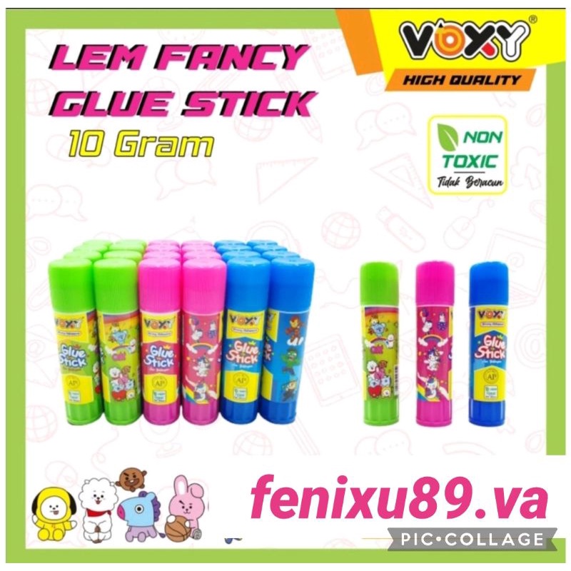 LEM KERTAS GLUE STICK 10GR PRAKTIS BATANG PUTAR