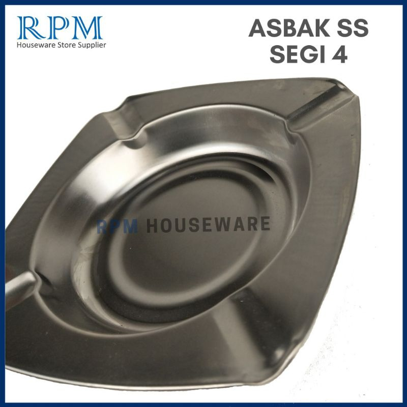 ASBAK STAINLESS SEGI 11 CM/ASBAK BULAT STAINLESS 11 CM