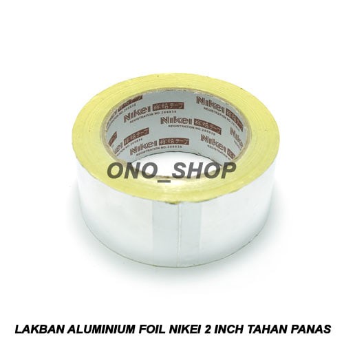 

Hemat Lakban Aluminium Foil Nikei 2 Inch Tahan Panas Terlaris