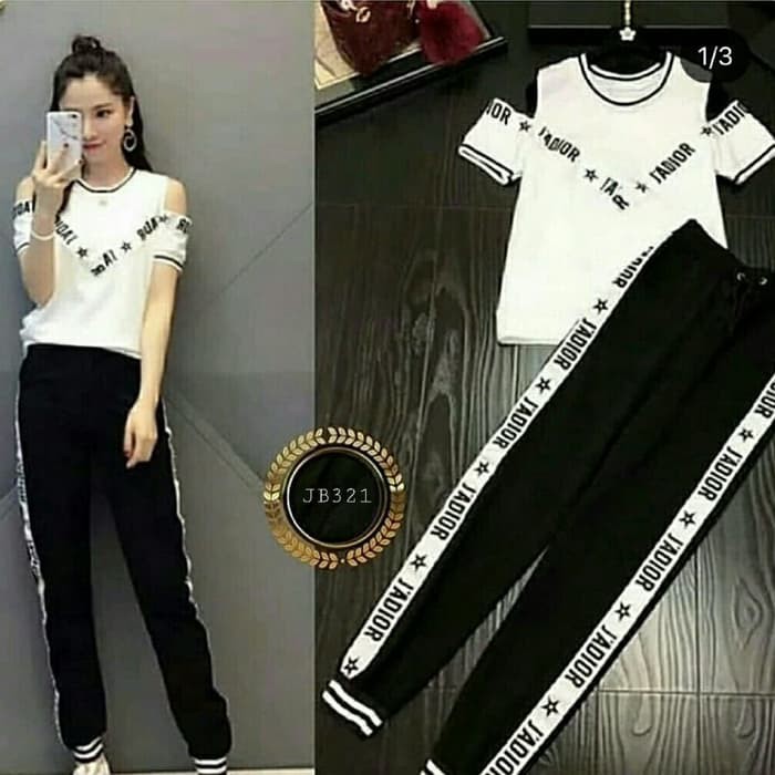 Stelan Tank Adidas Setelah Baju Olahraga Zumba Aerobic Senam Yoga Wanita Murah Trendy Terlaris88 i.2