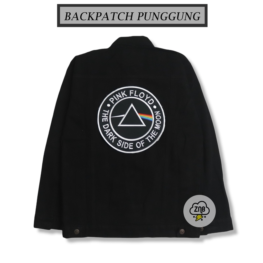 BACKPATCH BORDIR EMBLEM PINK FLOYD AKSESORIS JAKET TAS TOPI