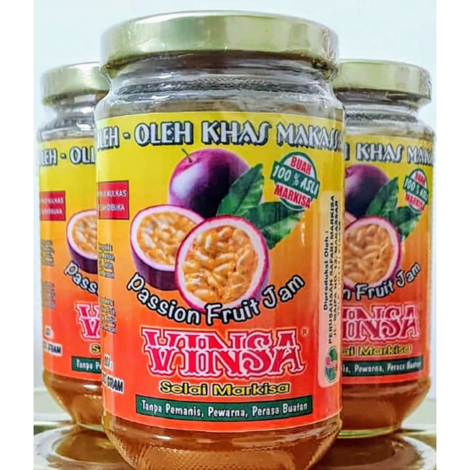 

Selai Markisa Vinsa 350 gr
