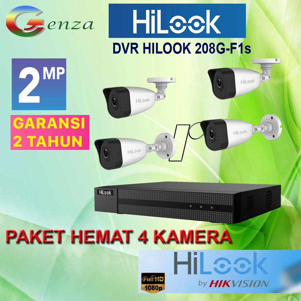 PAKET CCTV HILOOK 4 KAMERA