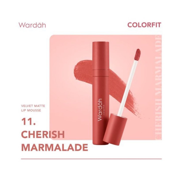 Wardah Colorfit Velvet Matte Lip Mousse 11
