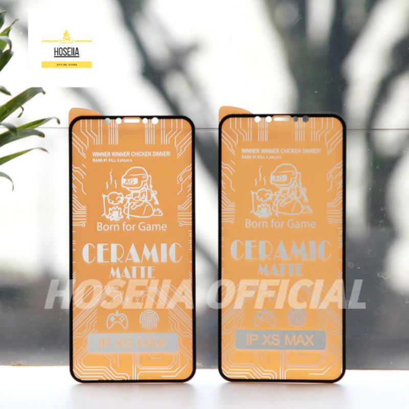 GLARE MATTE TEMPERED GLASS GAMING ALL TYPE ANTI GORES  ANTI PECAH ANTI GORES CERAMIC MATTE ANTI MINYAK ANTI PECAH ALL TYPE HUAWEI DAN TECNO  XIAOMI INFINIX VIVO OPPO SAMSUNG IPHONE REALME GAME