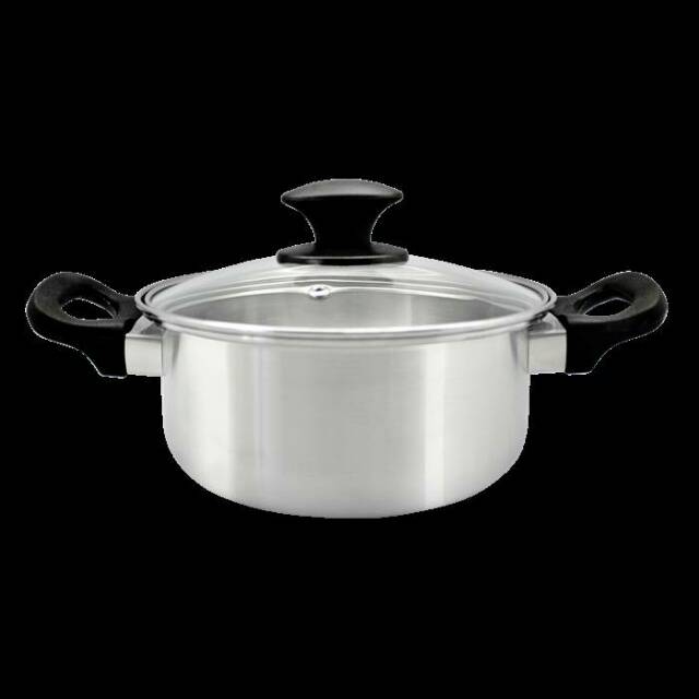 Panci Stainless Steel Peralatan Masak 20 cm Golden Flying Fish