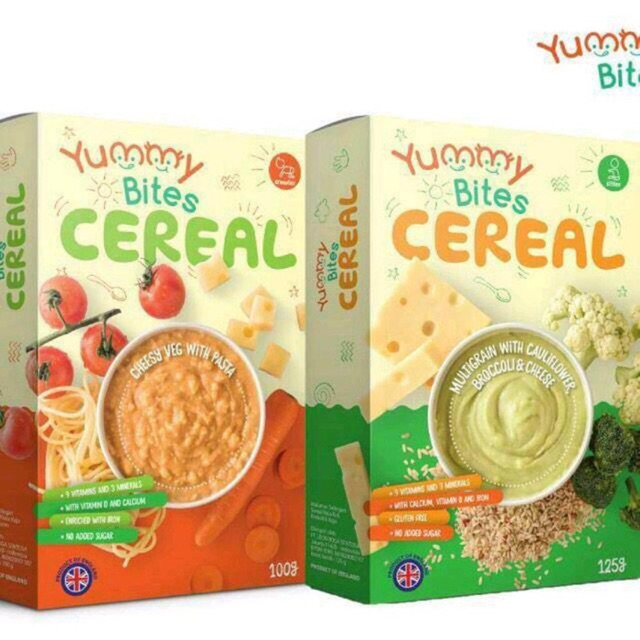 Yummy Bites Cereal Halal Organic Bubur makanan bayi