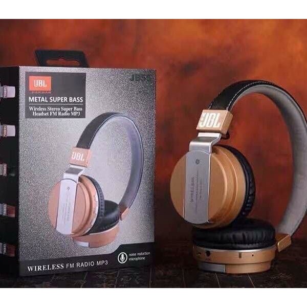 Ready   JBL JB55 Metal Super Bass Wireless Bluetooth Headset