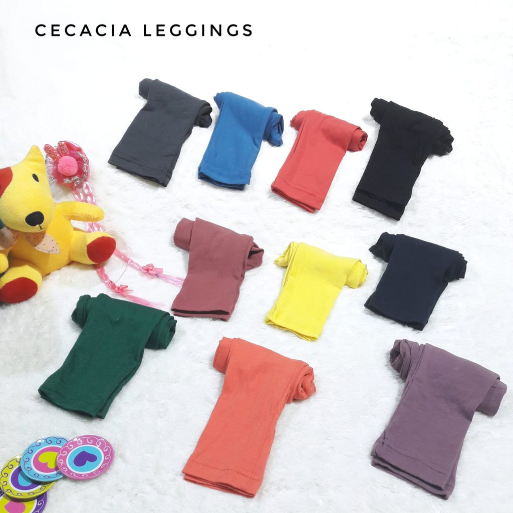 LEGGING ANAK POLOS CECACIA (USIA TK/SD)