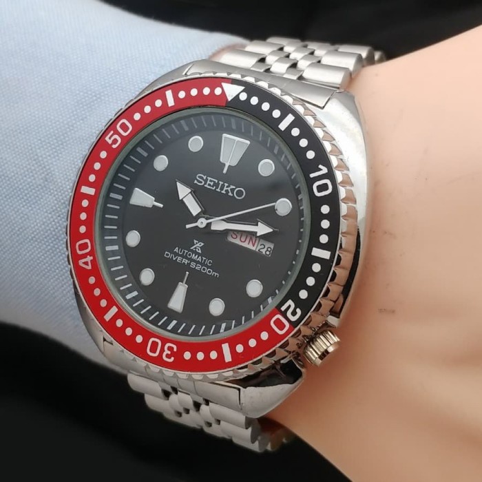 Jam Tangan Pria Fashion Murah Terbaru Watch COD Keren O9B3 Jam Tangan Pria Seiko Scuba Diver Diving 