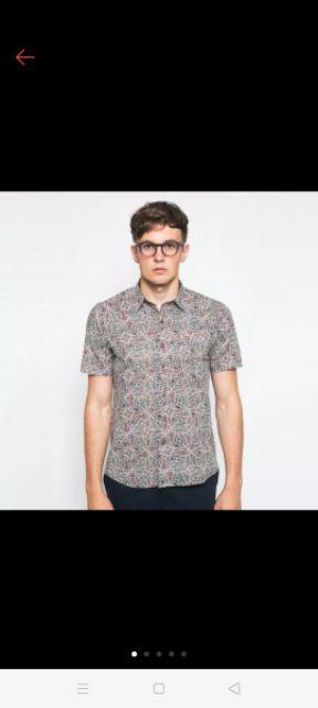 Yege Kemeja Batik Pria 7074 Lengan Pendek