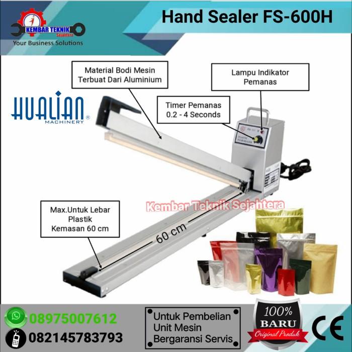 Sealer Mesin Penyegel/Pres Plastik Manual/Hand Sealer Panjang 60 Cm