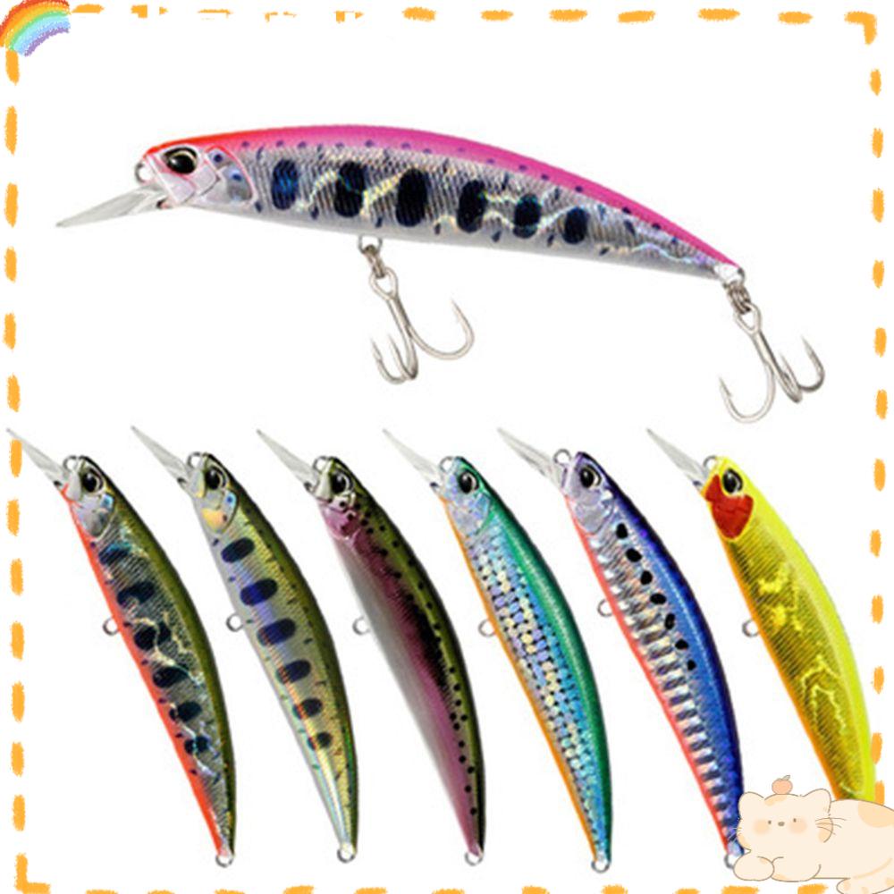 Solighter Umpan Pancing Crankbait Bentuk Ikan Kecil Aneka Warna