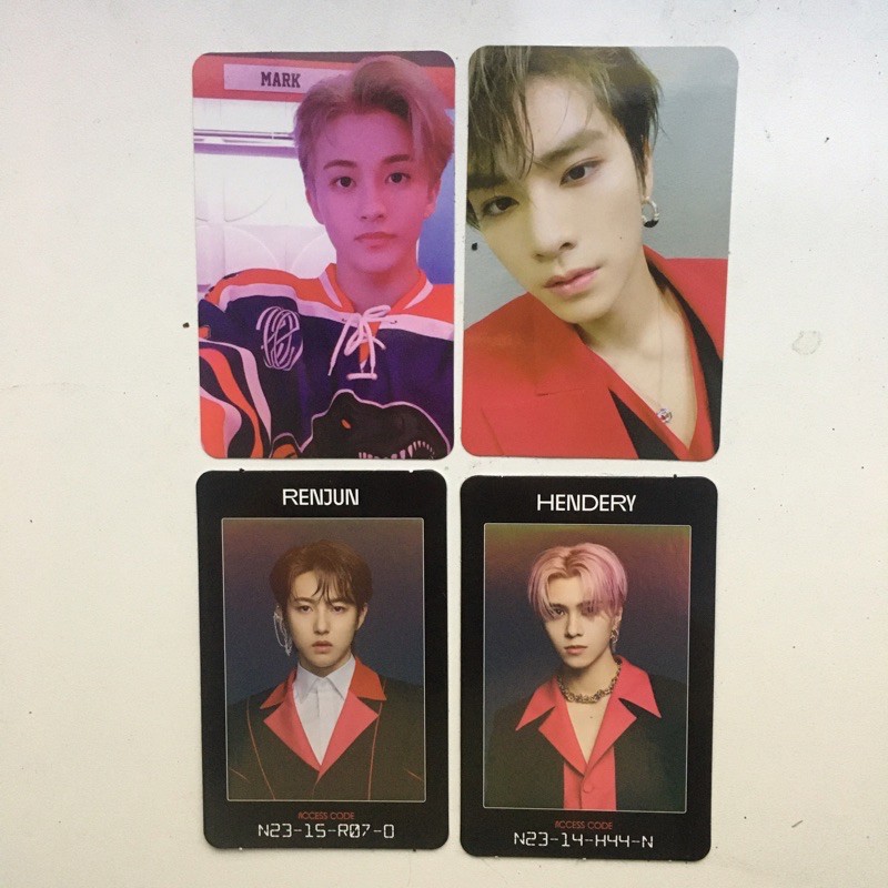 PHOTOCARD NCT 2020 RESONANCE PT 2 MARK XIAOJUN RENJUN HENDERY