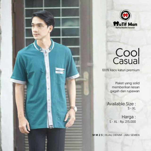 BAJU KOKO KAOS MUTIF MAN MM 25 || Ori Mutif Damoza Upmore