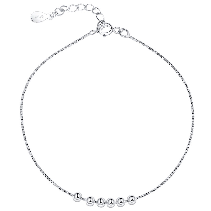 Gelang Manik-Manik Bahan Silver Untuk Pasangan