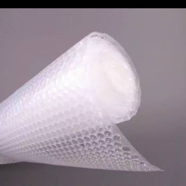 

Bubble wrap tambahan untuk packing agar aman