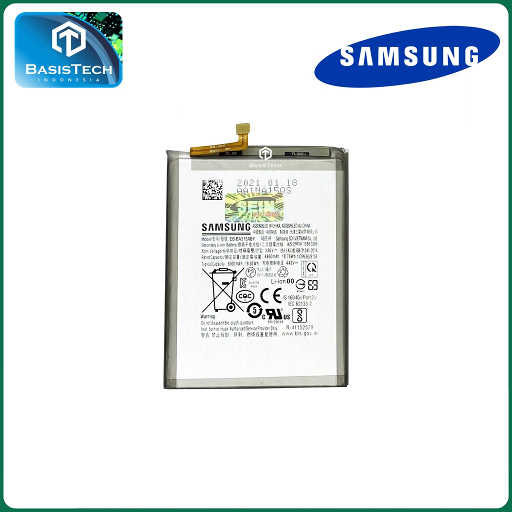 BATERAI SAMSUNG A31 A315 - A32 - A32 4G - A325 - A42 5G - A72 5G - ORI