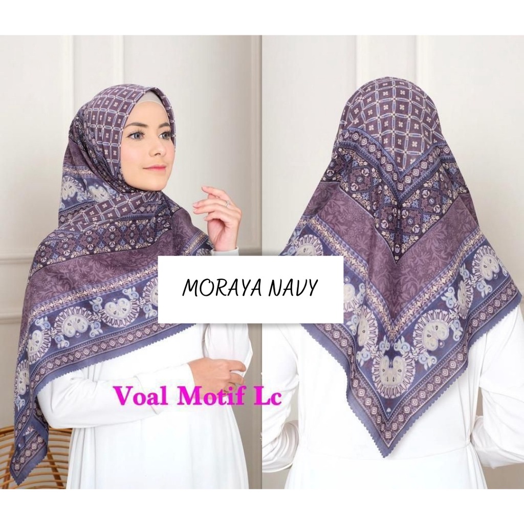 HIJAB SEGI EMPAT VOAL PREMIUM MOTIF TERBARU 2022 /JILBAB SEGIEMPAT PREMIUM FENOMENAL 2022 TERLARIS