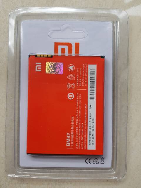 Baterai Battery Batre original Redmi note 1 BM42 BM 42