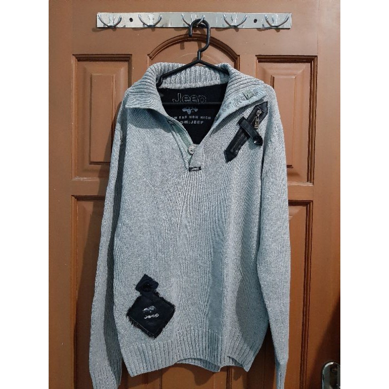 [PRELOVED] Sweater Rajut Jeep / Sweater Laki-Laki / Sweater Jeep / ORIGINAL JEEP