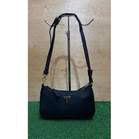 Preloved tas guess mini sling bag nylon