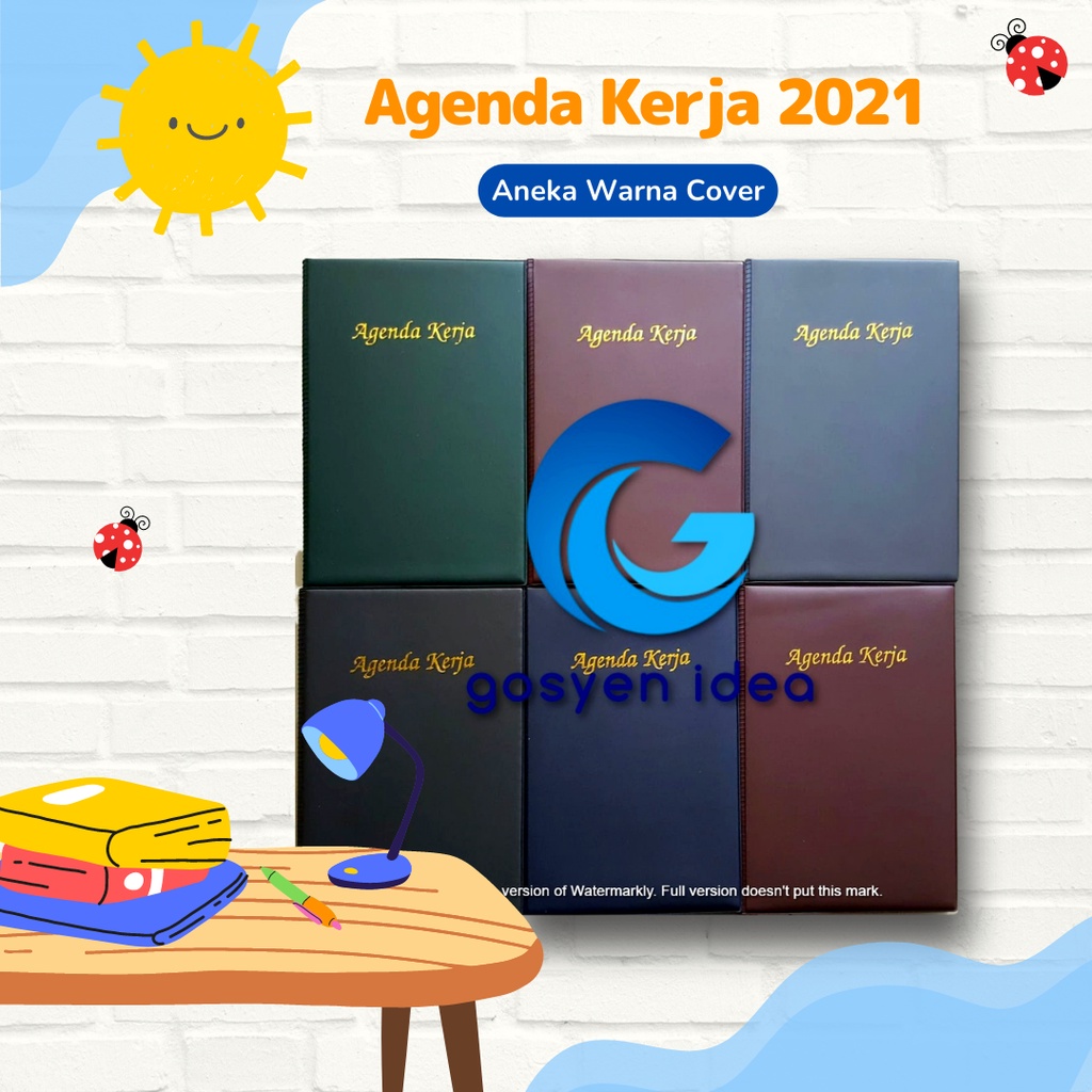 

Buku Agenda Kerja 2021 Aneka Warna Cover