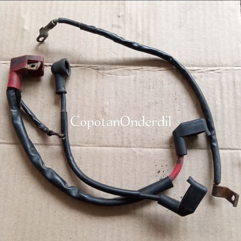Kabel bendik dinamo stater massa aki Megapro Original copotan