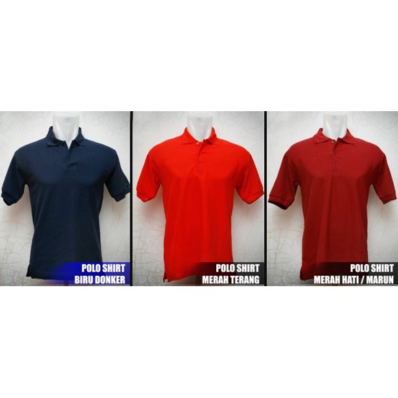 Polo Shirt Polos/Polo Shirt/Kaos Polo/Kaos Kerah/Kaos Berkerah /T Shirt Polos/Kaos Cowo/Baju Polo