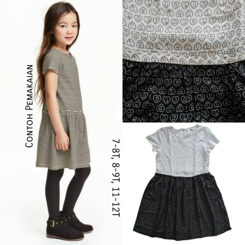 HM Dress Emoji Black PC324