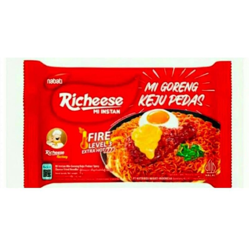 

Richeese mie goreng keju