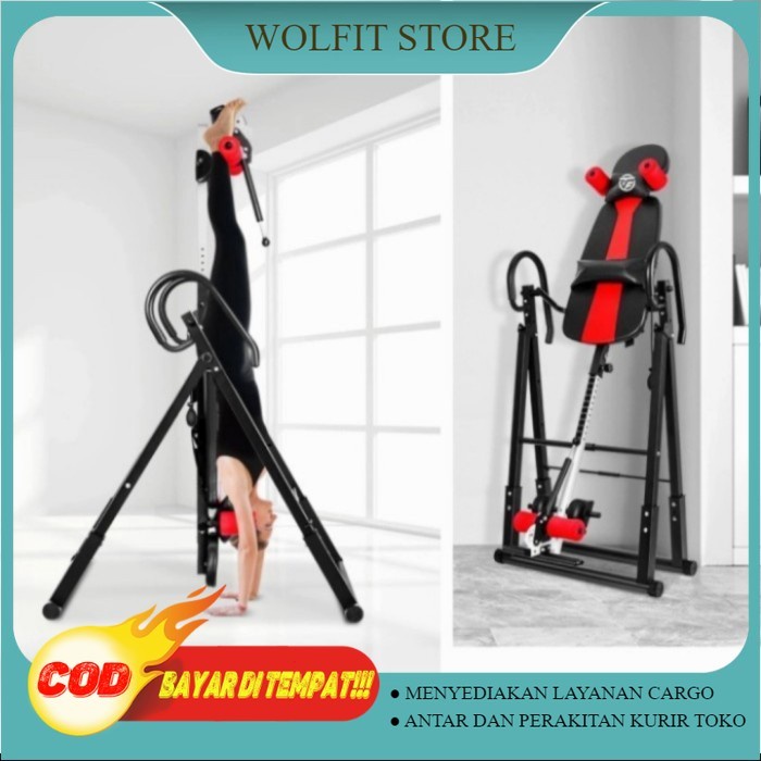 ALAT OLAHRAGA PENINGGI BADAN INVERTION TABLE / INVERSION TABLE