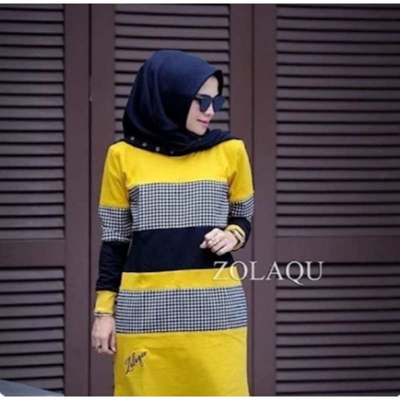 Baju tunik terbaru Zolaqu Tunik Baju atasan wanita Kaos tunik