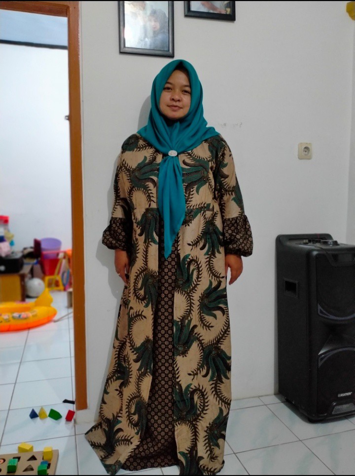 Maura Couple - Sania Ruffle Batik Couple Ori Ndoro Jowi Garansi Termurah Shopee -