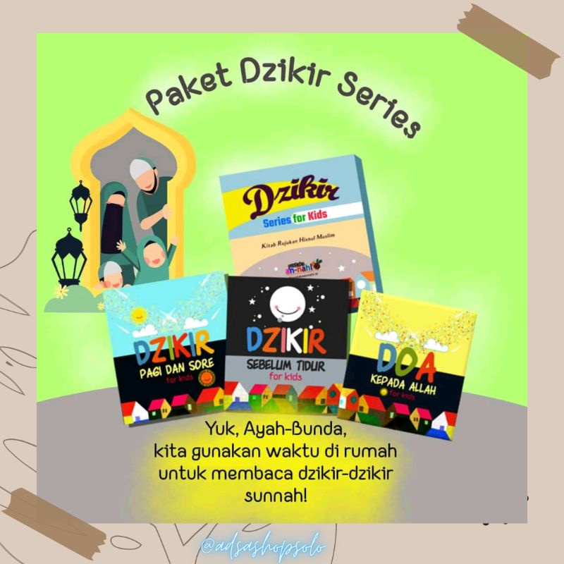 

Paket Buku Doa Dzikir Untuk Anak