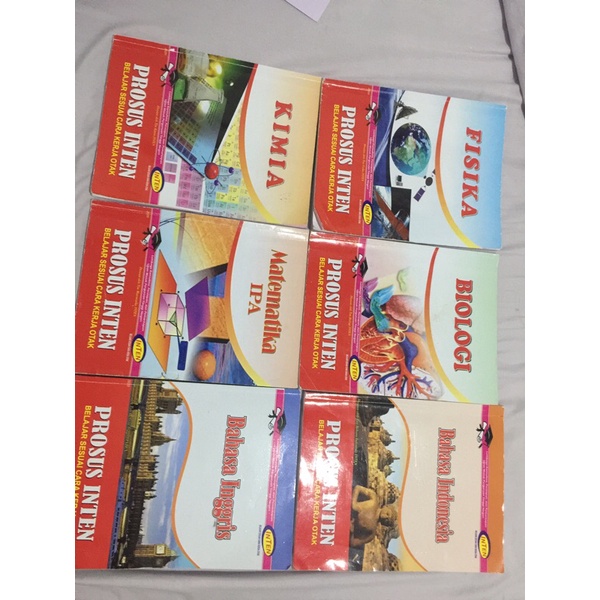 PRELOVED buku modul INTEN 2020/2021 TKA SAINTEK/IPA