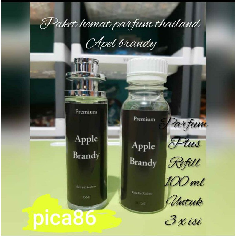 PARFUM THAILAND PAKET HEMAT(P.THAILAND 35ML BONUS REFILL 100ML)