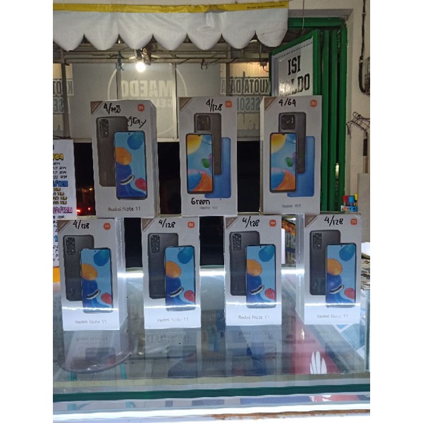 REDMI NOTE 11 RAM 4/128 (BARU) NO REPACK