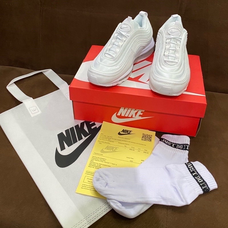 Sepatu Armax Ar Max 97 Full All Triple Black White Silver Bullet Undefeated Rust Pink Hitam Putih-3