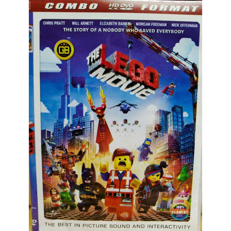 KASET KARTUN ANAK ANAK " LEGO MOVIE 1"