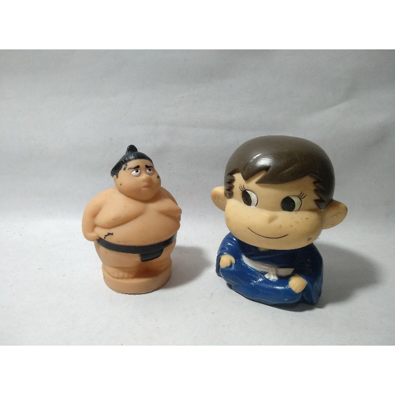 Celengan Maskot Japanese Japan Anime Samurai Sumo Bushido Peko Poco Chan Milky Candy Jepang Coin Ban