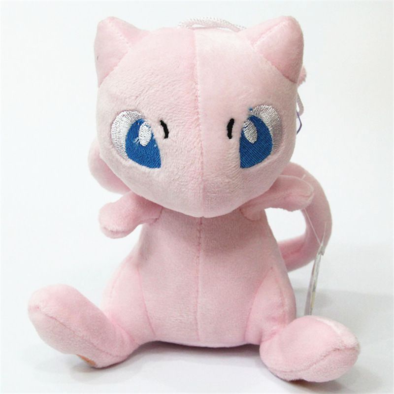 16cm Nintendo Pokemon Rare Mew Plush Toy Soft Doll Gift Stuffed Cute Animal Collection