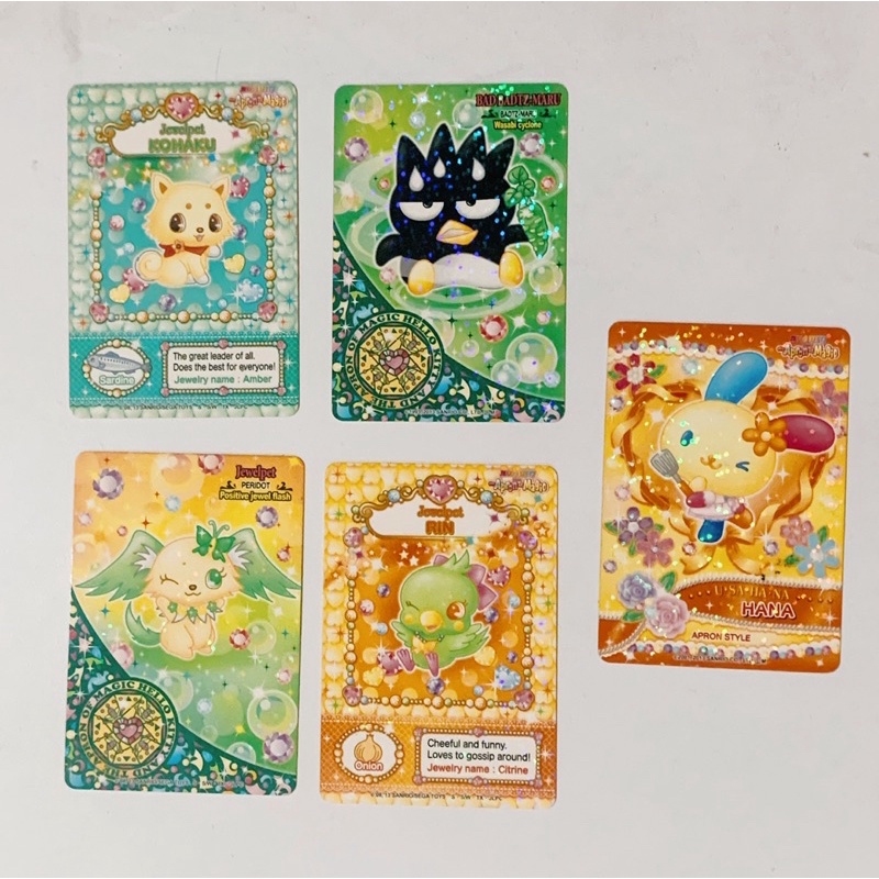 Jual Kartu Sanrio Hello Kitty Jewel Pet Jewelpet Shopee Indonesia