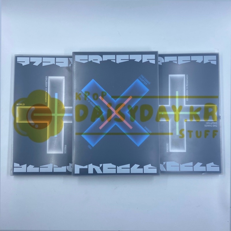 Album ONLY - The Chaos Chapter : FREEZE || Ver Versi World YOU TXT TCCF OS Beomgyu Hueningkai Hyuka 