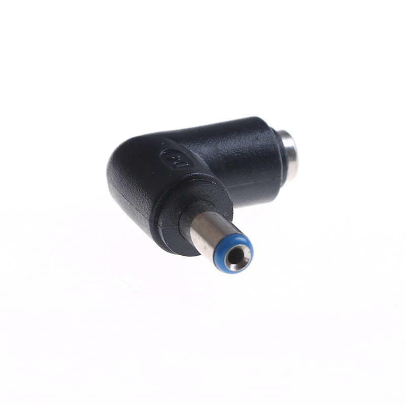 Adapter Konektor Power Dc Sudut Kanan 5.5mm X 2.1mm Male Ke Female
