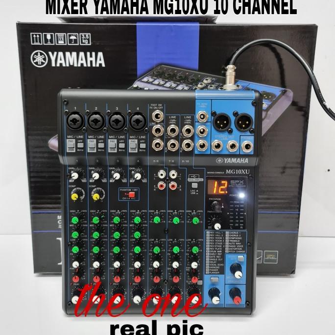 Audio mixer Yamaha MG 10 XU/MG 10XU/MG10XU/MG10 XU.(10 Channel) Star Seller