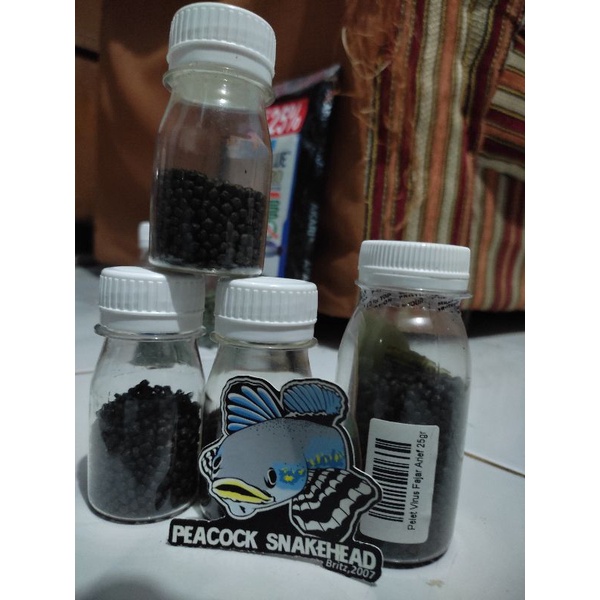 pelet channa virus fajar arief repack 10gram