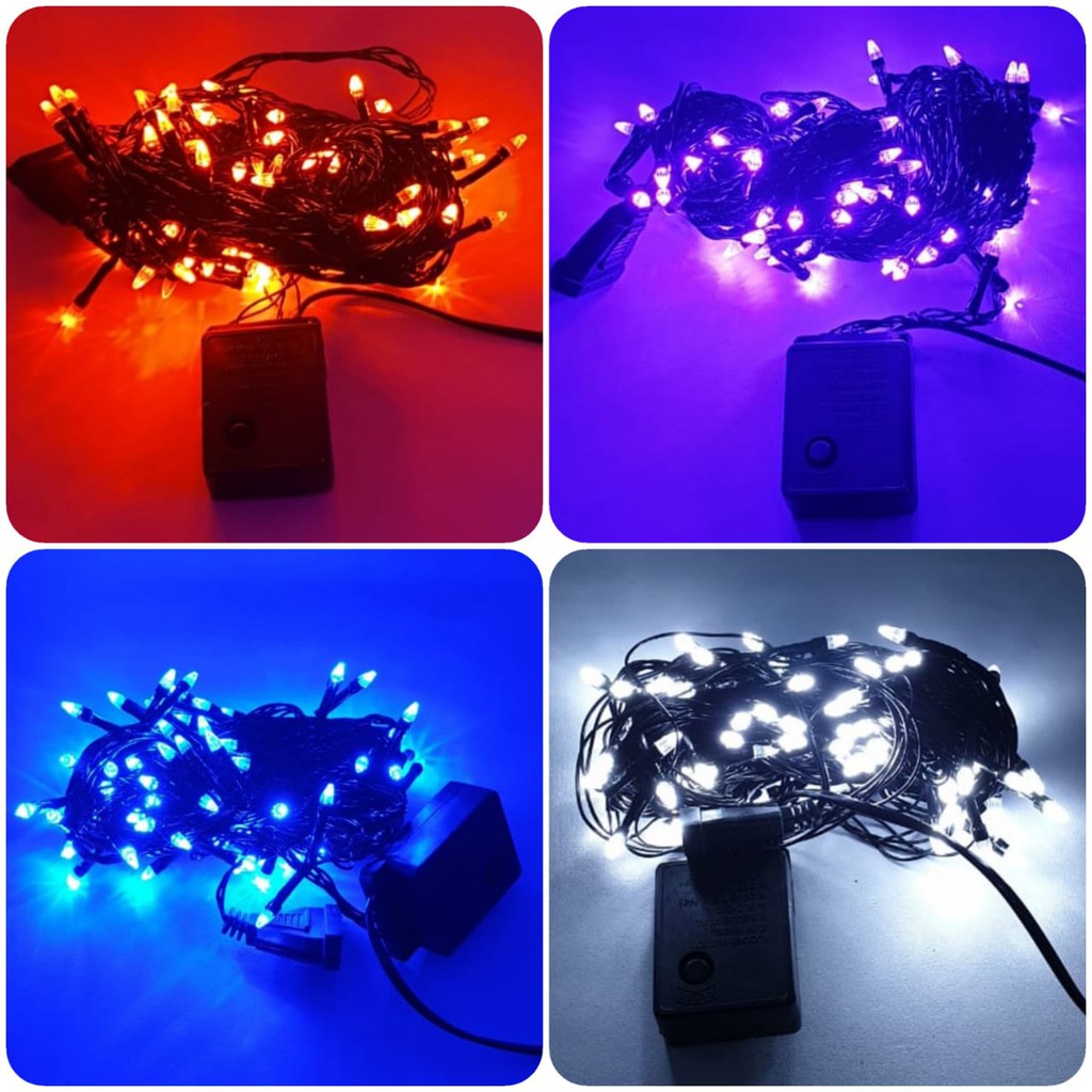 Rocia A8 Lampu Hias Tumblr 100Led Full Lancip 9,5mtr